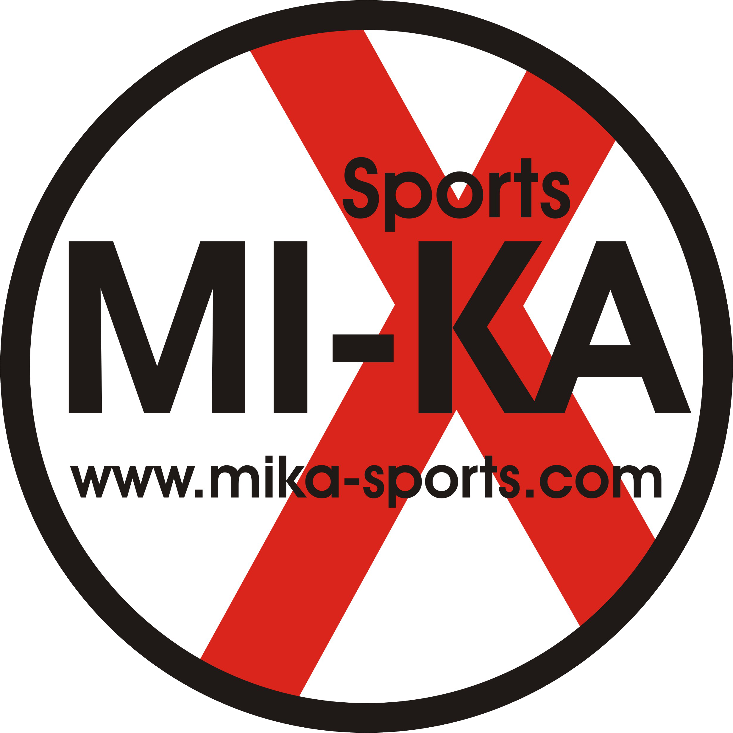 MI-KA Sports Logo Button